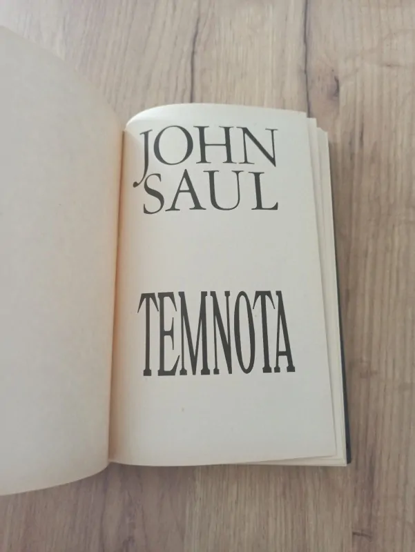 JOHN SAUL - Temnota