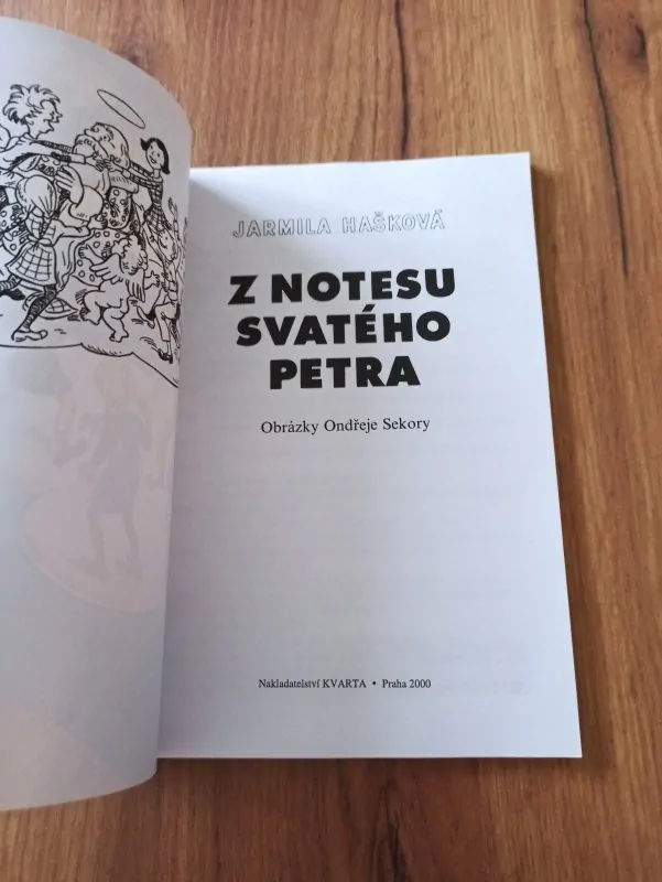 JARMILA HAŠKOVÁ - Z notesu svatého Petra