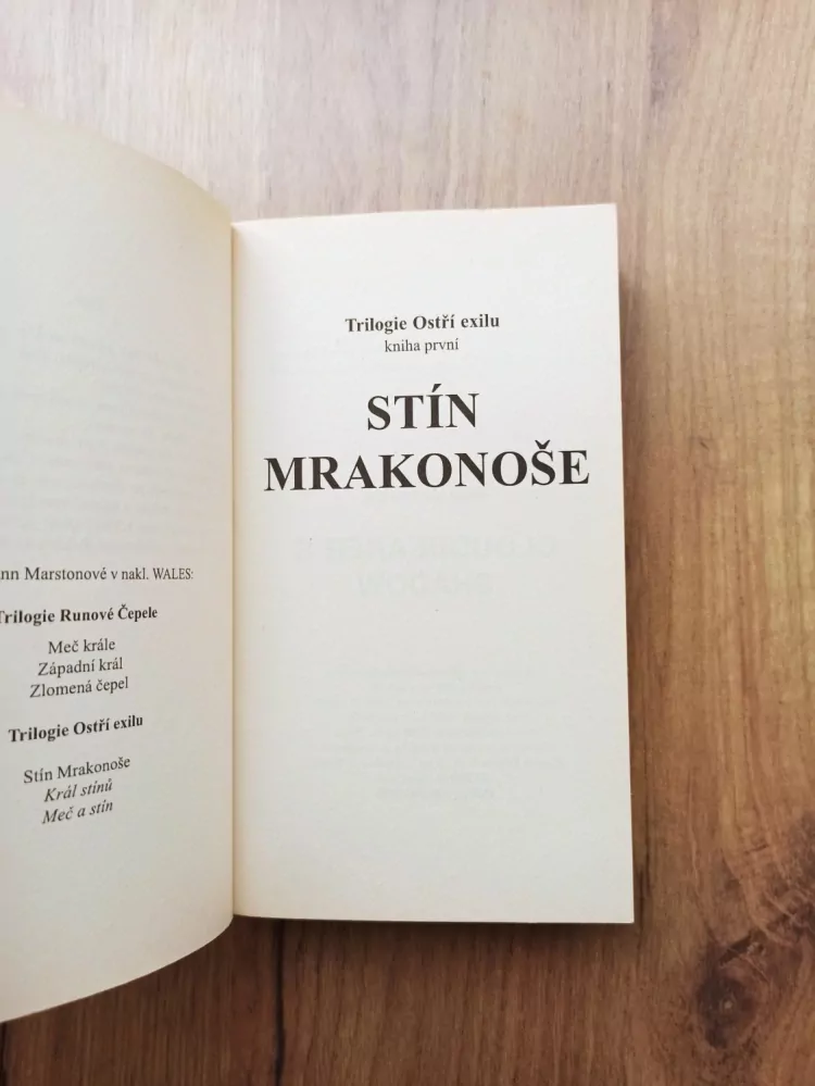 ANN MARSTON - Ostří exilu 1. - Stín Mrakonoše