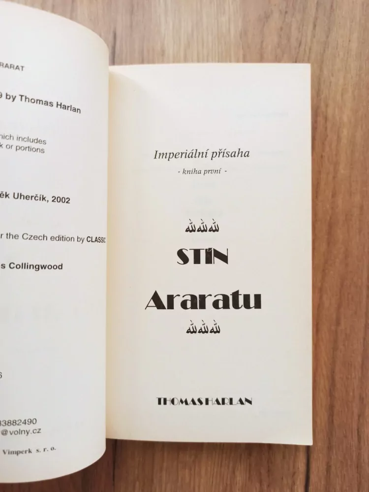 THOMAS HARLAN - Imperiální přísaha 1. - Stín Araratu