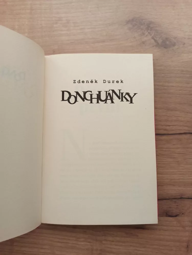 ZDENĚK DUREK - Donchuánky