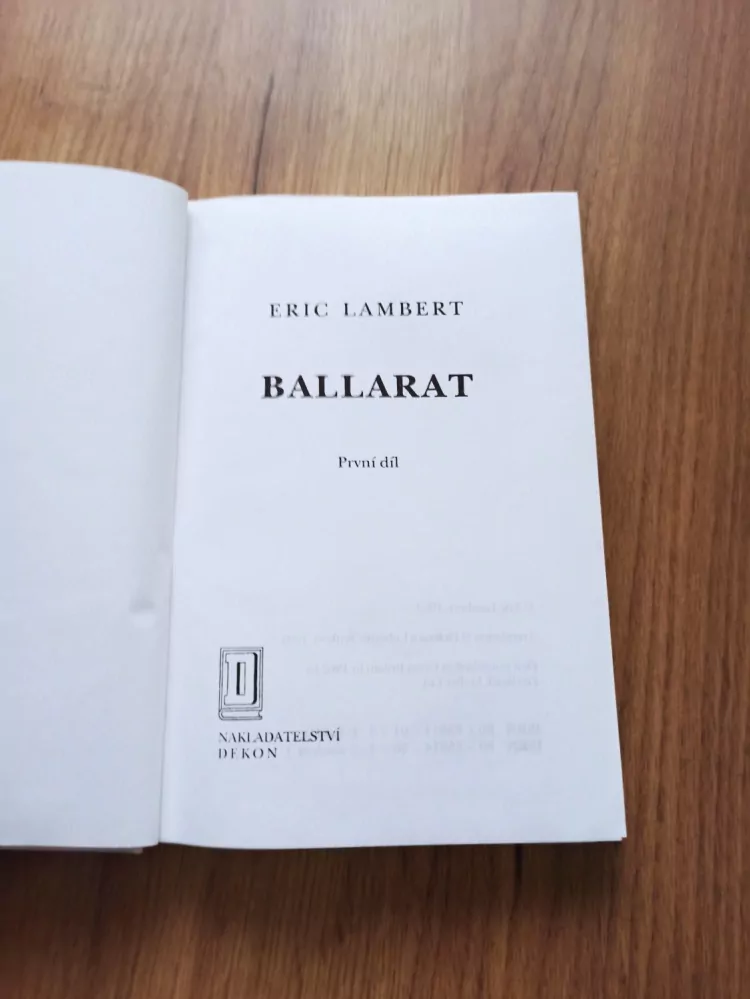 ERIC LAMBERT - Ballarat 1.díl