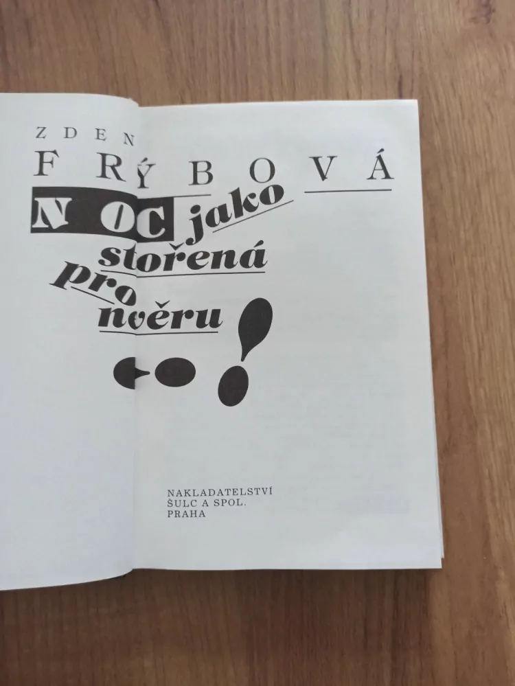 ZDENA FRÝBOVÁ - Noc jako stvořená pro nevěru