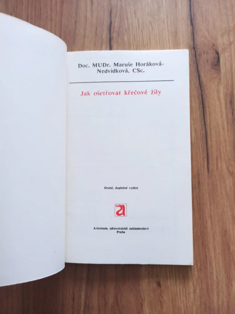 MARUŠE HORÁKOVÁ-NEDVÍDKOVÁ - Jak ošetřovat křečové žíly