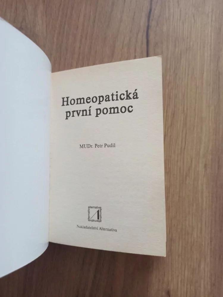 PETR PUDIL - Homeopatická první pomoc