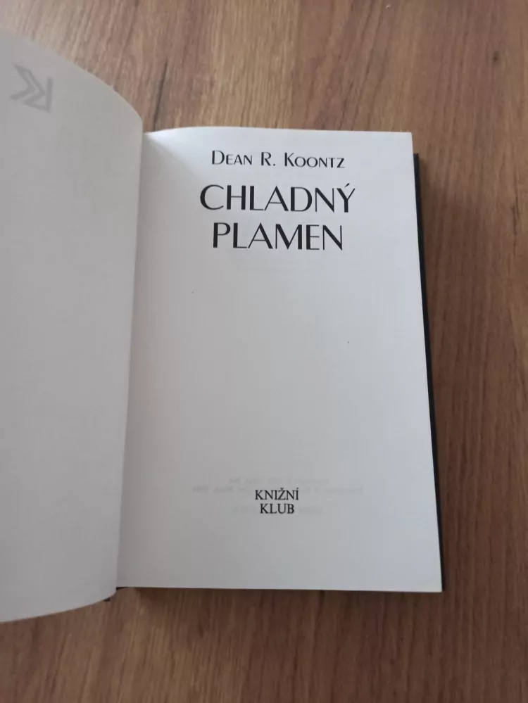 DEAN KOONTZ - Chladný plamen