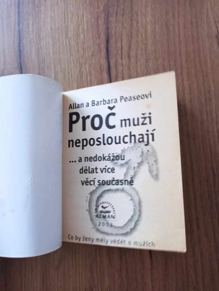 ALLAN PEASE, BARBARA PEASE - Proč muži neposlouchají...a nedokážou dělat více věcí současně