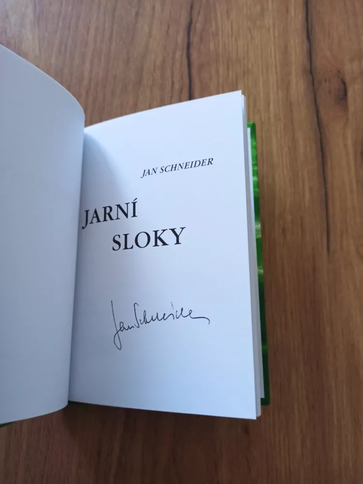 JAN SCHNEIDER - Jarní sloky