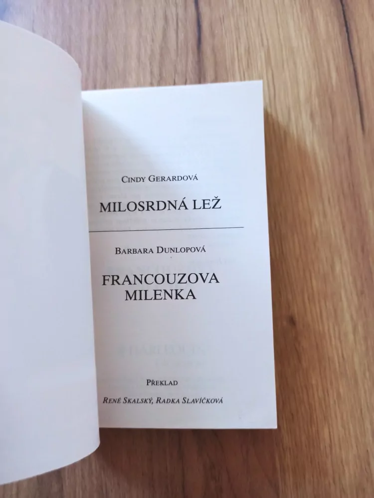 CINDY GERARD, BARBARA DUNLOP - Milosrdná lež, Francouzova milenka