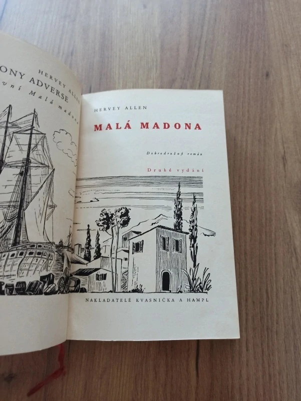 HERVEY ALLEN - Anthony Adverse: Malá Madona - 1.díl