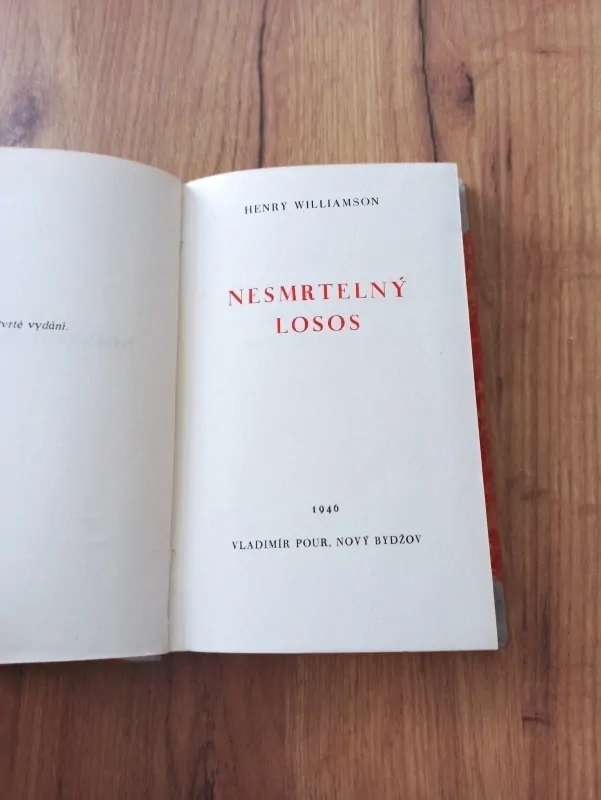 HENRY WILLIAMSON - Nesmrtelný losos