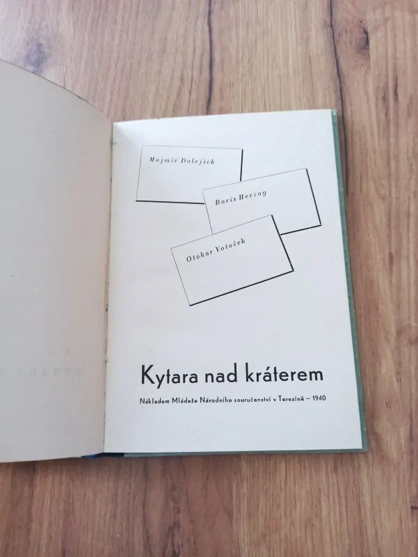 MOJMÍR DOLEJŠEK, BORIS HERZOG, OTOKAR VOTOČEK - Kytara nad kráterem
