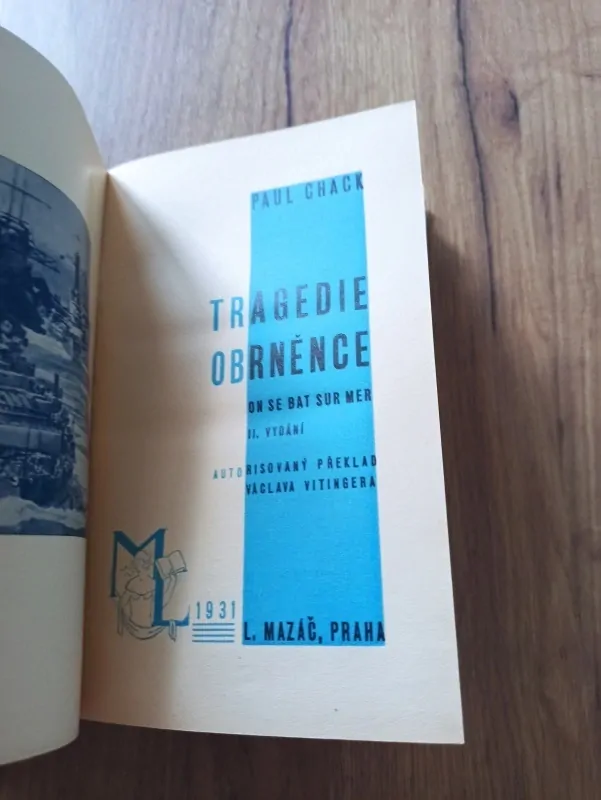 PAUL CHACK - Tragedie obrněnce