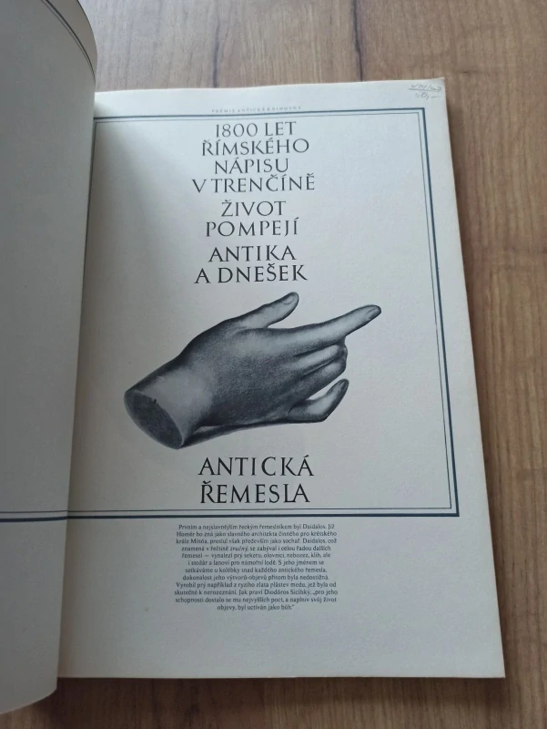 ČTENÍ O ANTICE 1980-1981 