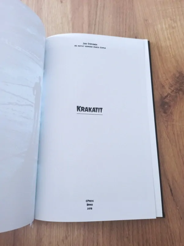 JAN ŠTĚPÁNEK - Krakatit: Na motivy románu Karla Čapka