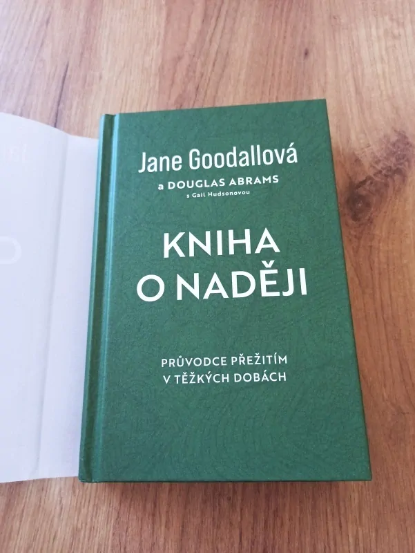 JANE GOODALL, DOUGLAS ABRAMS, GAIL HUDSON - Kniha o naději