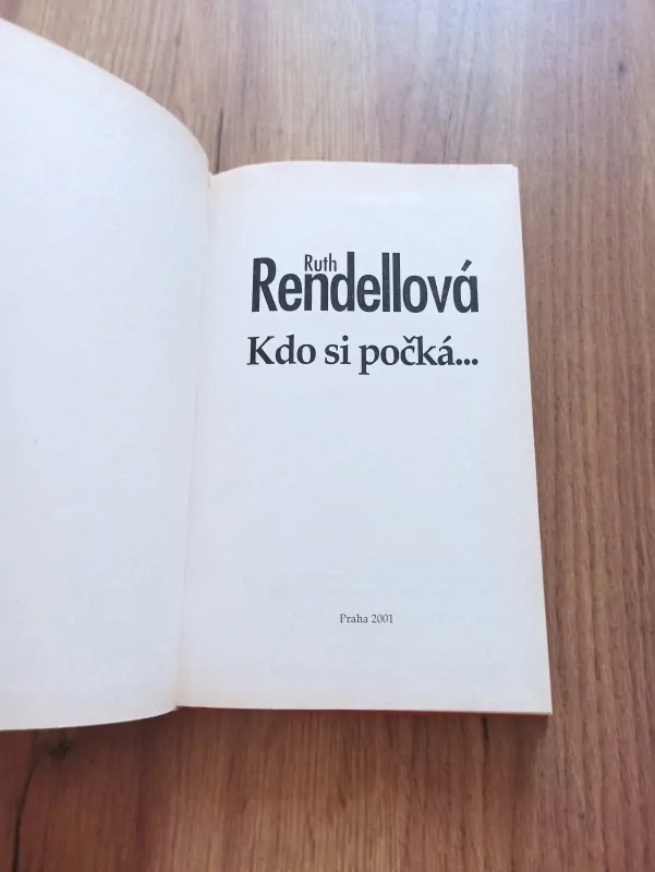 RUTH RENDELL - Kdo si počká...