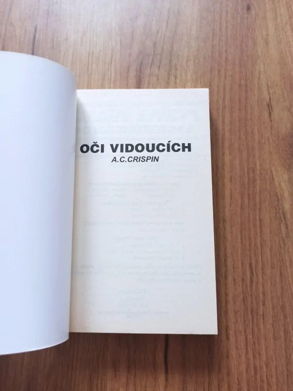 ANN CAROL CRISPIN - Star Trek: Nová generace 13 díl - Oči vidoucích