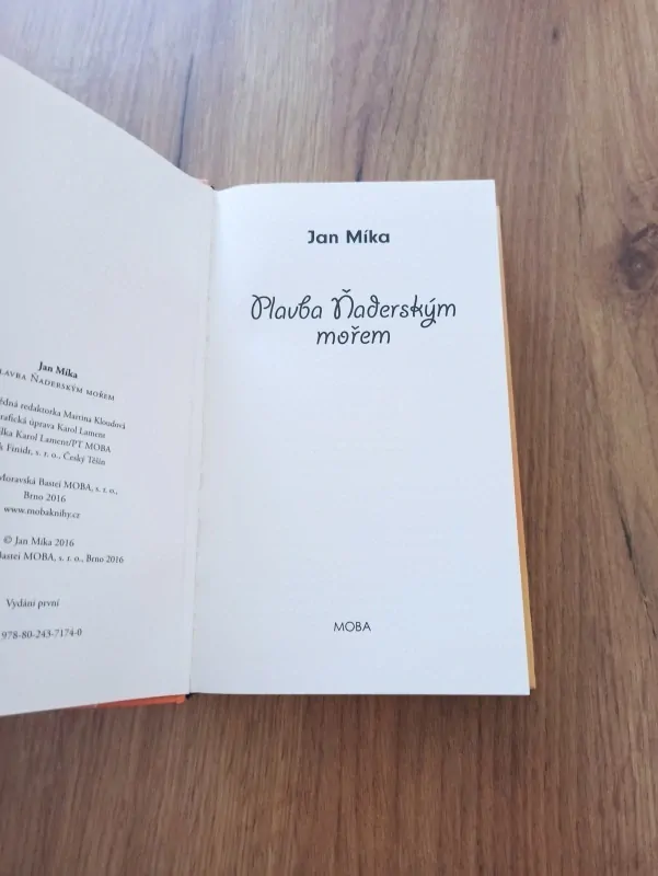JAN MÍKA - Plavba Ňaderským mořem
