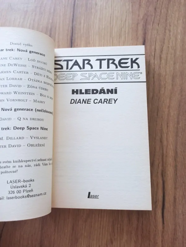 DIANE CAREY - Star Trek: Deep Space Nine 4. - Hledání