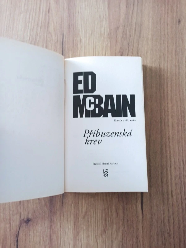 ED McBAIN - Příbuzenská krev - román z 87. revíru