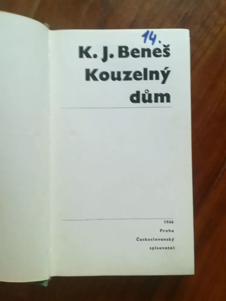 KAREL JOSEF BENEŠ - Kouzelný dům