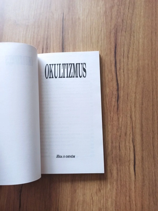 OKULTIZMUS - HRA S OHNĚM