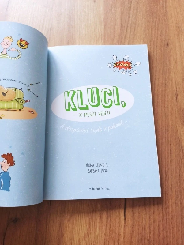 ILONA EINWOHLT - Kluci, to musíte vědět! A dospívání bude v pohodě...