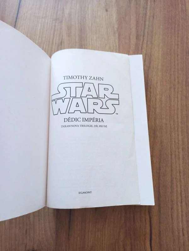 TIMOTHY ZAHN - Star Wars - Thrawnova trilogie 1. - Dědic impéria