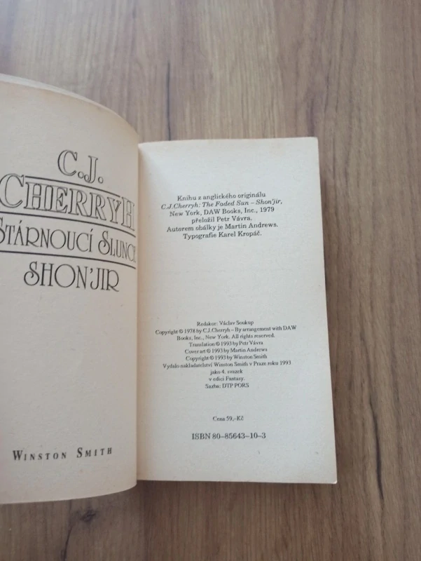 CAROLYN JANICE CHERRYH - Stárnoucí slunce – díl. 2 – Shon'jir