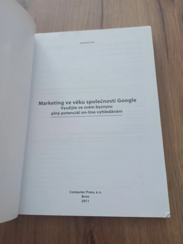 VANESSA FOX - Marketing ve věku společnosti Google