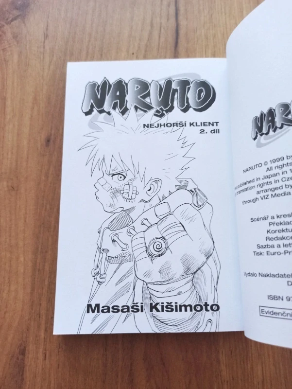 MASAŠI KIŠIMOTO - Naruto 2. - Nejhorší klient