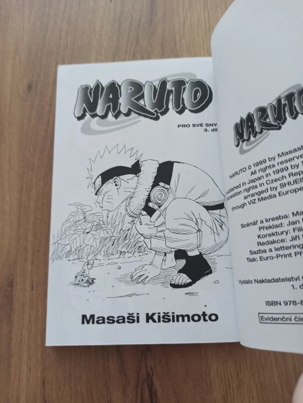 MASAŠI KIŠIMOTO - Naruto 3. - Pro své sny
