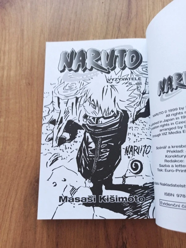 MASAŠI KIŠIMOTO - Naruto 5. - Vyzyvatelé