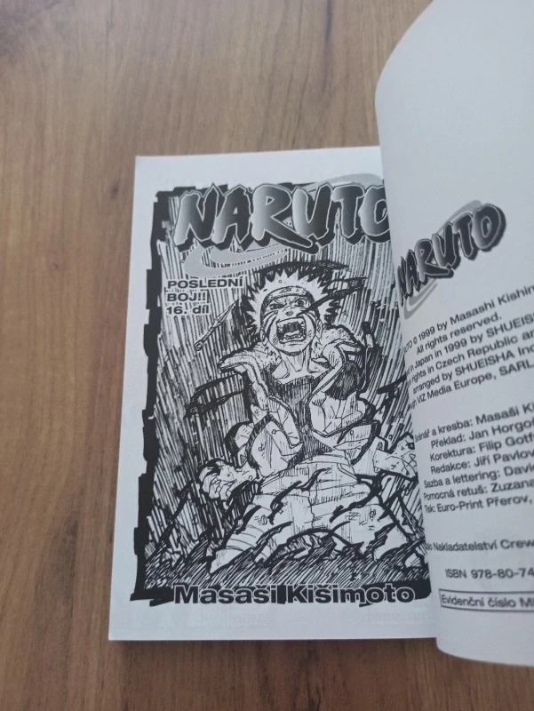 MASAŠI KIŠIMOTO - Naruto 16. - Poslední boj