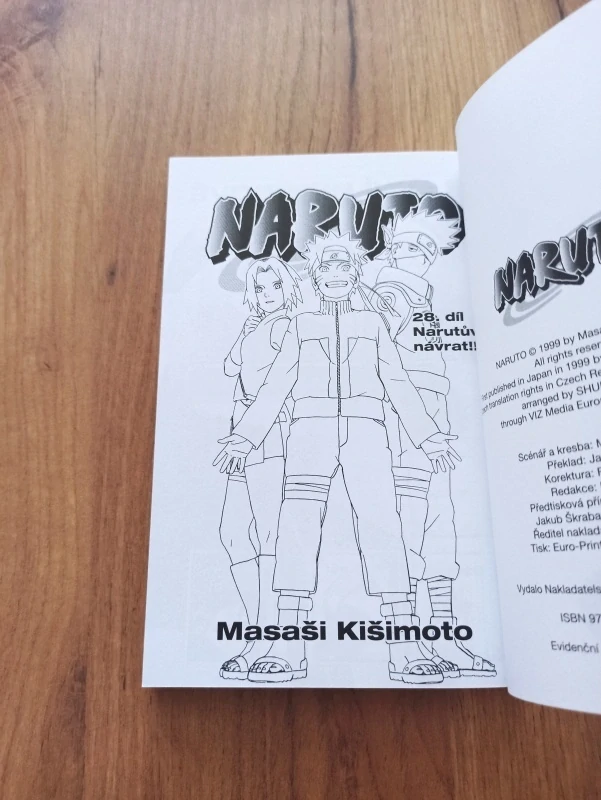 MASAŠI KIŠIMOTO - Naruto 28. - Narutův návrat