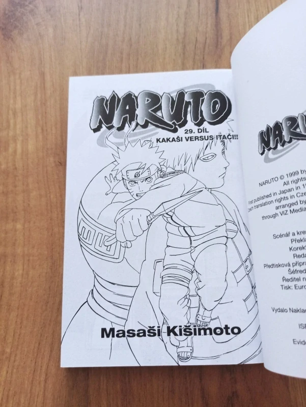 MASAŠI KIŠIMOTO - Naruto 29. - Kakaši versus Itači