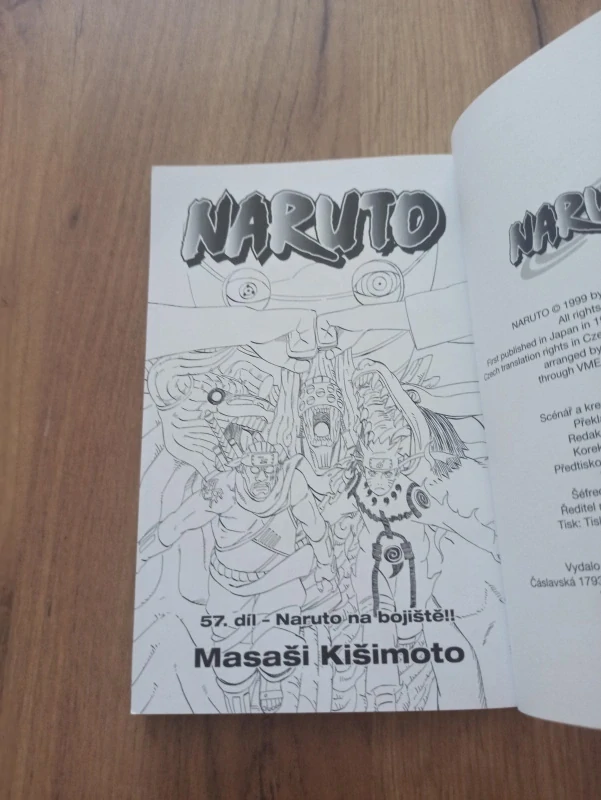 MASAŠI KIŠIMOTO - Naruto 57. - Naruto na bojiště!!