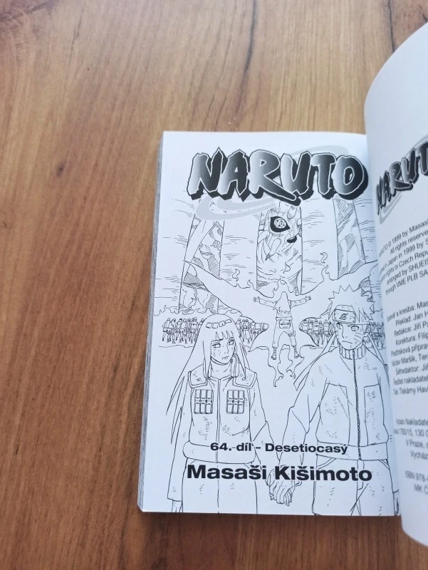MASAŠI KIŠIMOTO - Naruto 64. - Desetiocasý
