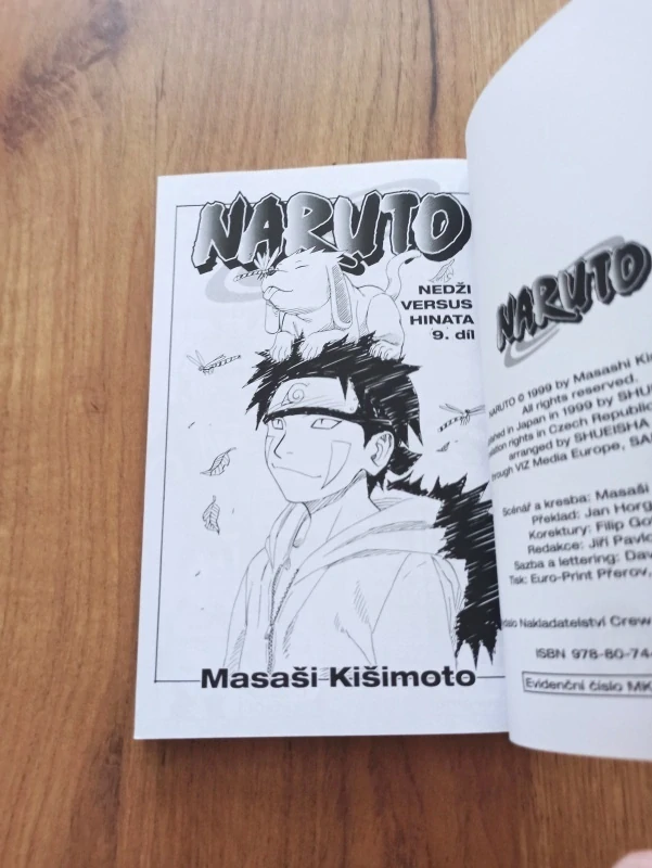 MASAŠI KIŠIMOTO - Naruto 9. - Nedži versus Hinata