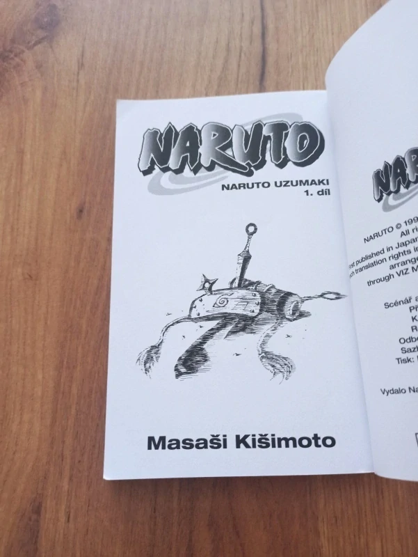 MASAŠI KIŠIMOTO - Naruto 1. - Naruto Uzumaki