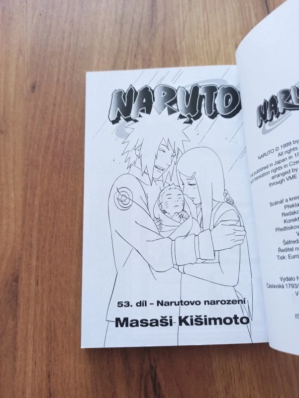 MASAŠI KIŠIMOTO - Naruto 53. - Narutovo narození
