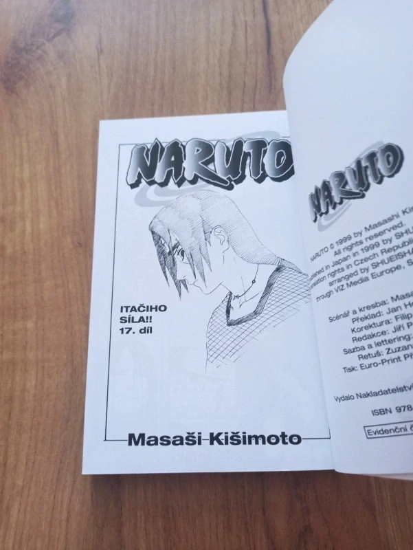 MASAŠI KIŠIMOTO - Naruto 17. - Itačiho síla