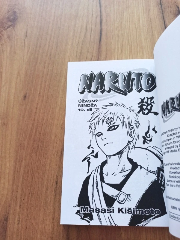 MASAŠI KIŠIMOTO - Naruto 10. - Úžasný nindža