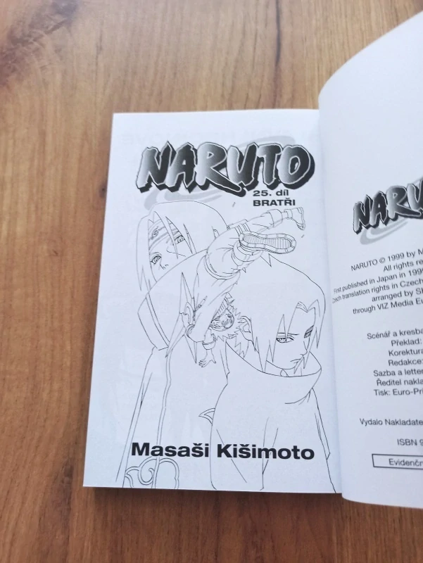MASAŠI KIŠIMOTO - Naruto 25. - Bratři