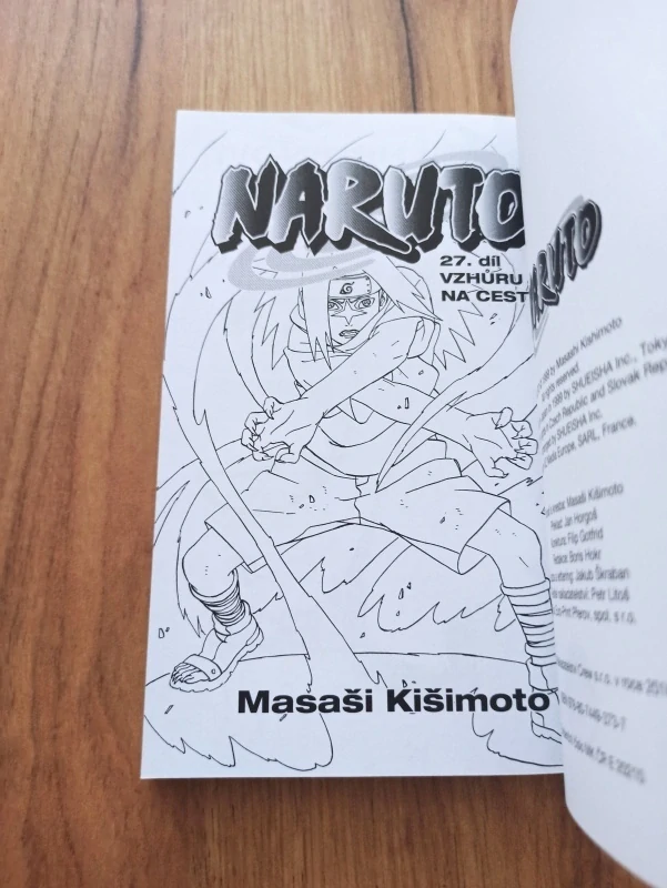 MASAŠI KIŠIMOTO - Naruto 27. - Vzhůru na cesty