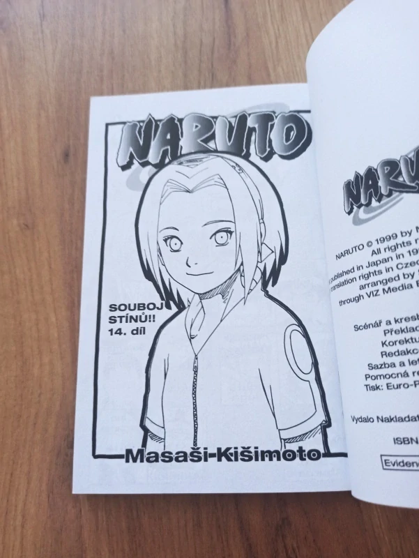 MASAŠI KIŠIMOTO - Naruto 14. - Souboj stínů
