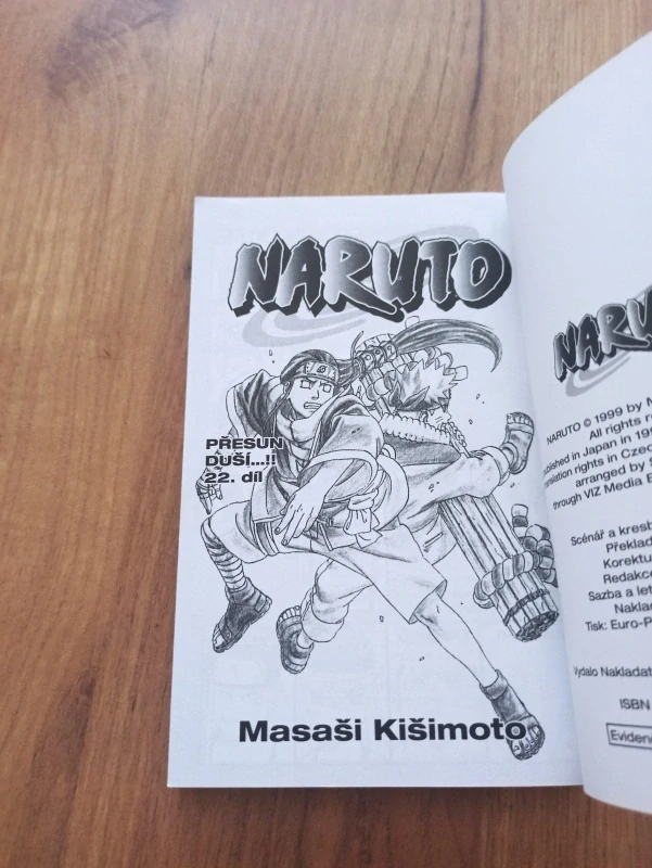 MASAŠI KIŠIMOTO - Naruto 22. - Přesun duší