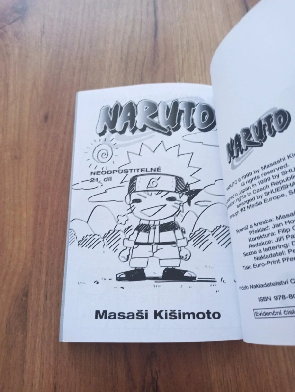 MASAŠI KIŠIMOTO - Naruto 21. - Neodpustitelné