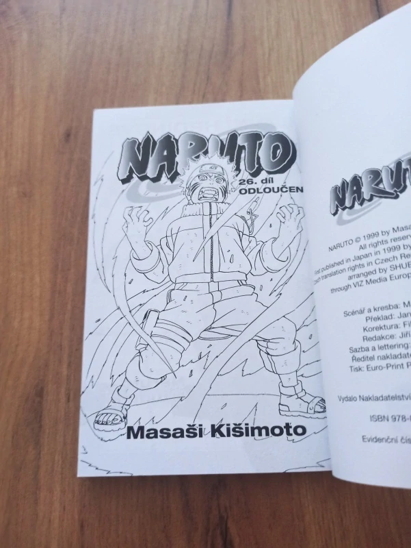 MASAŠI KIŠIMOTO - Naruto 26. - Odloučení